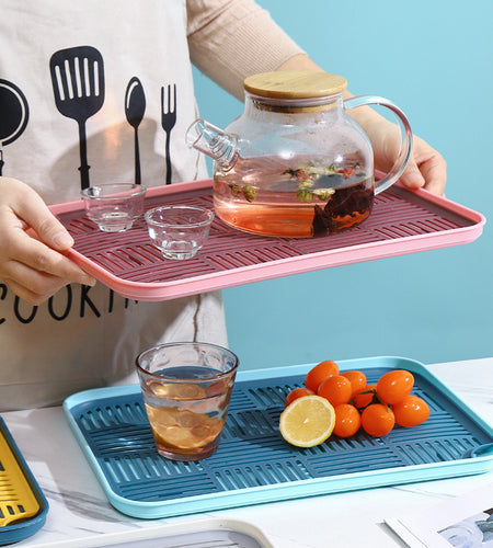 Colored Tea tray trey za kusevia