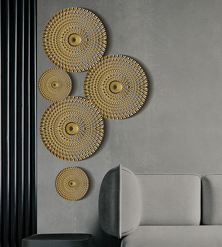 Wall mount decor plates za kupambia ukuta kama sahani