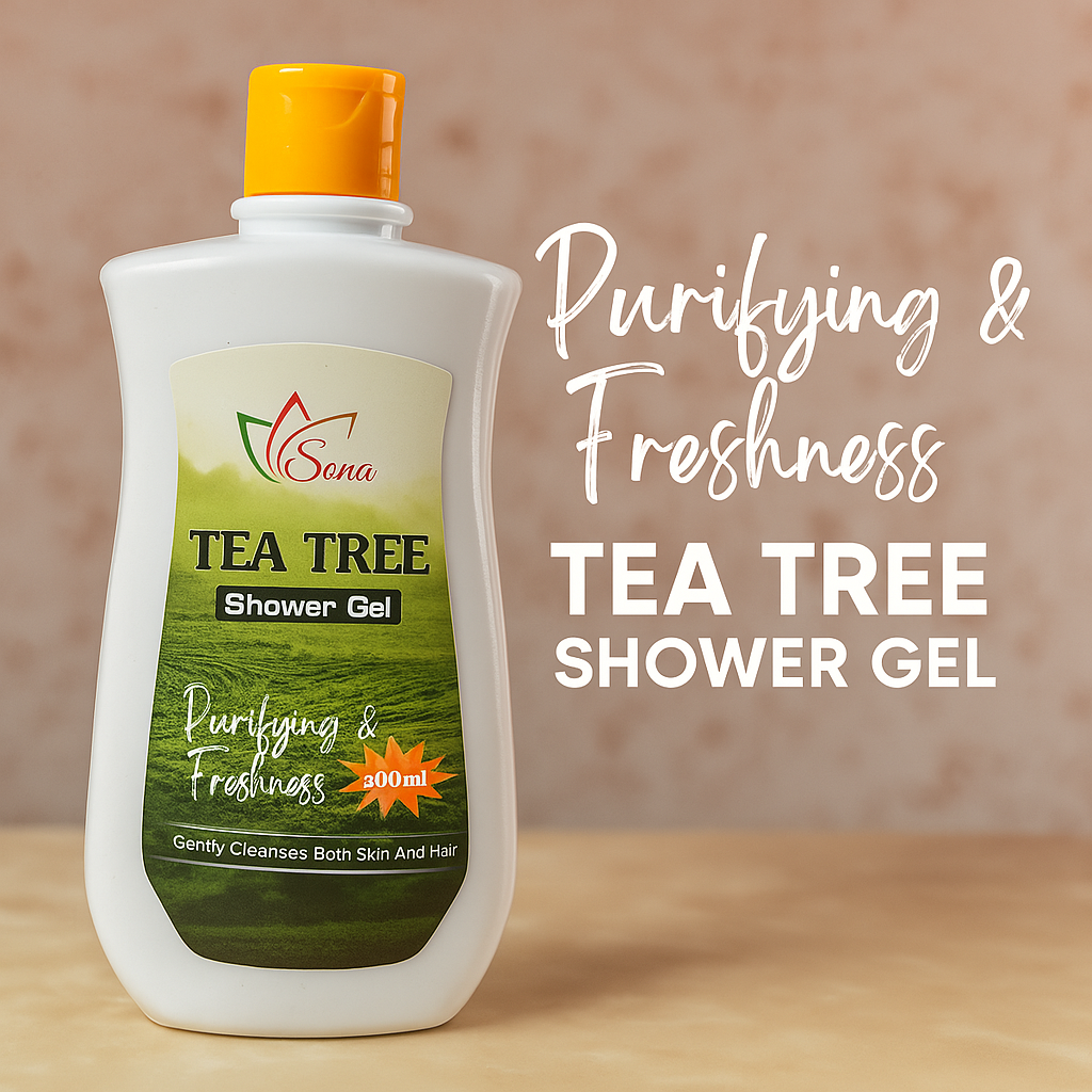 Sona tea tree shower gel 500ml