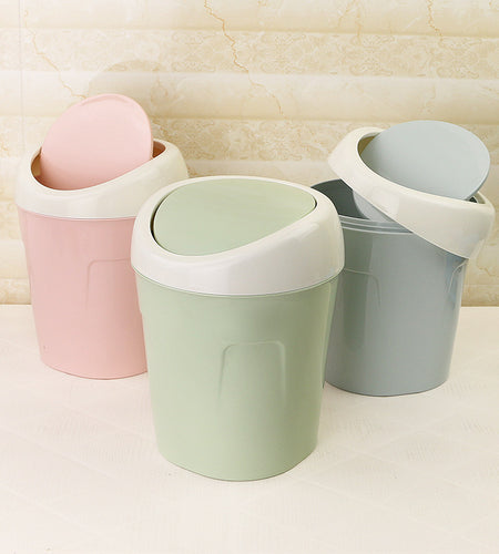 Simple portable dustbin for office, car and home use