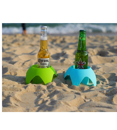 Beach Cup Holder kuwekea vinywaji baharini