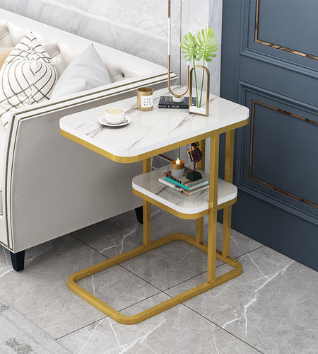 Meza za chuma na marble round 50cm by 50cm and square