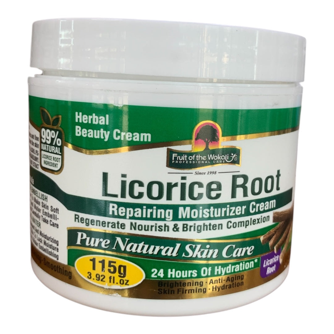 LICORICE ROOT REPAIRING MOISTURIZER CREAM fruit of the wokali