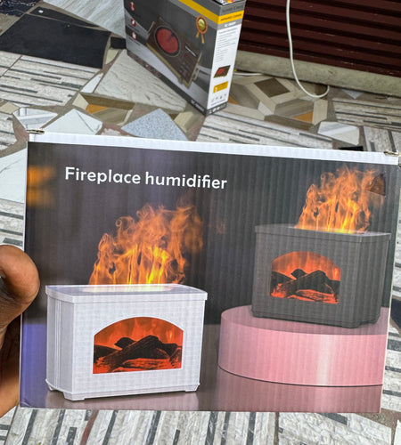 Fireplace humidifier